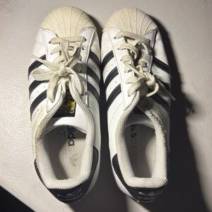 Adidas Kids Superstar White Black Sneakers